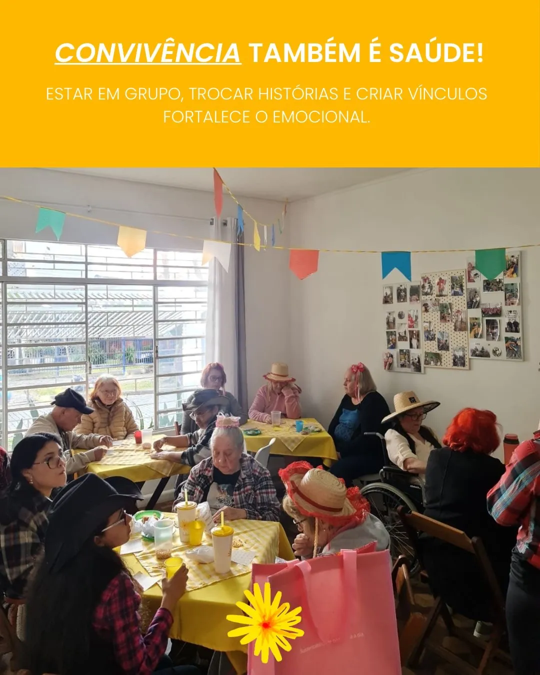 Bingo e Convivência na Festa Junina